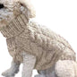 Puppy Dog Jumper Winter Warm Knitted Sweater Pet Clothes Small Dogs Coat Thermal S Size - Beige