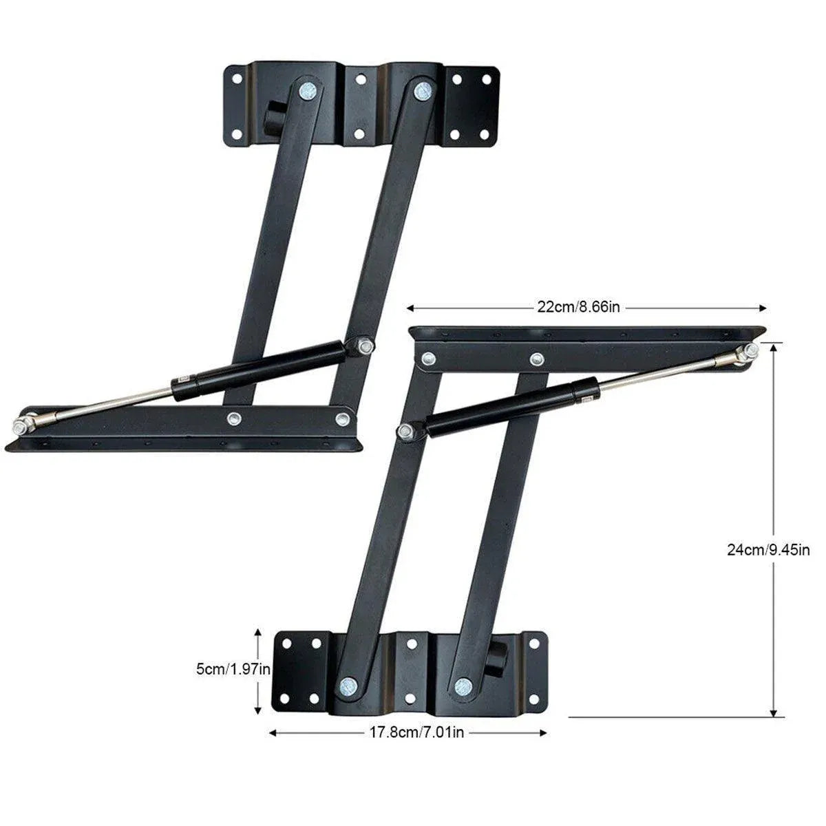 Coffee Table Hinge Lift Up Spring Mechanism for Furniture Hardware Replacement