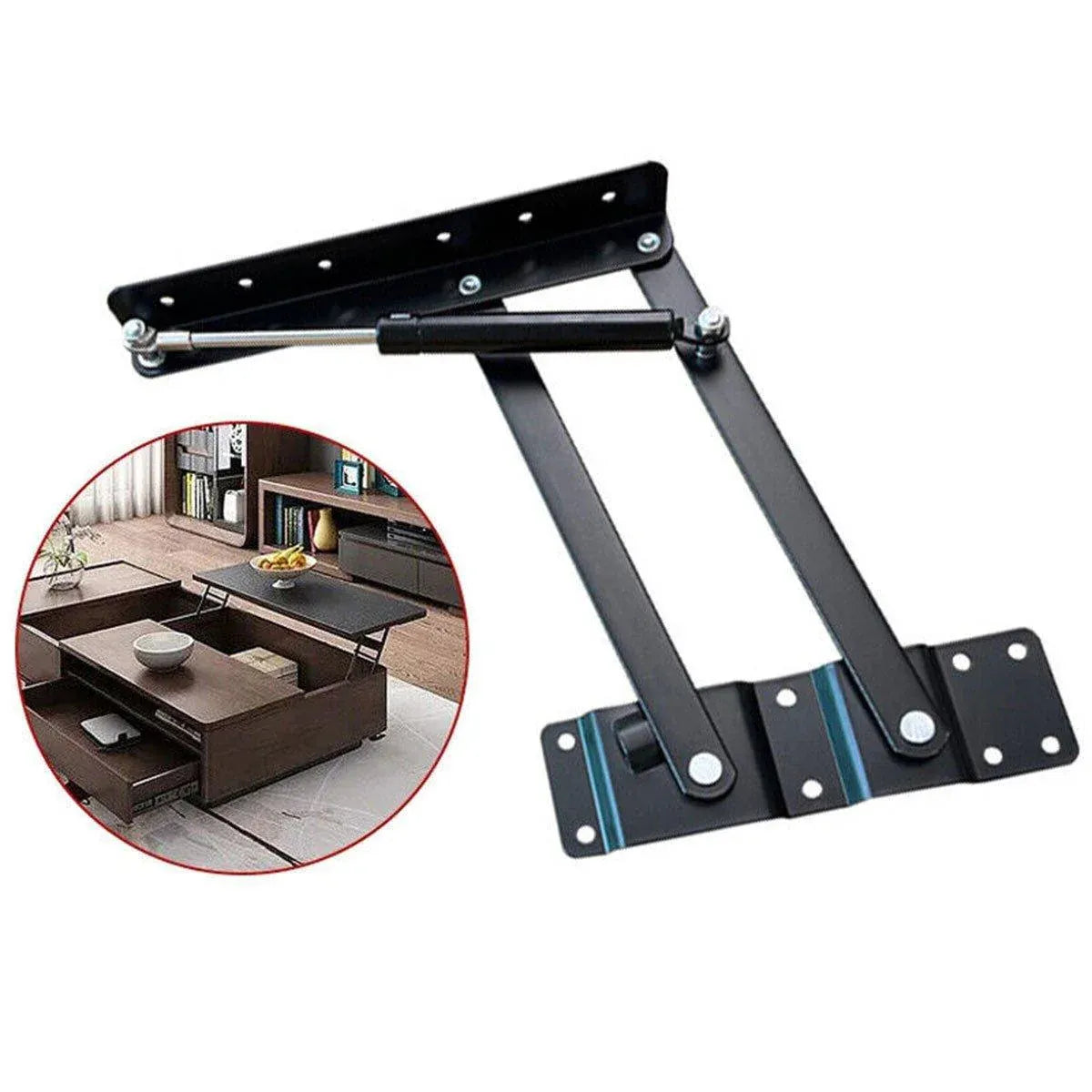 Coffee Table Hinge Lift Up Spring Mechanism for Furniture Hardware Replacement