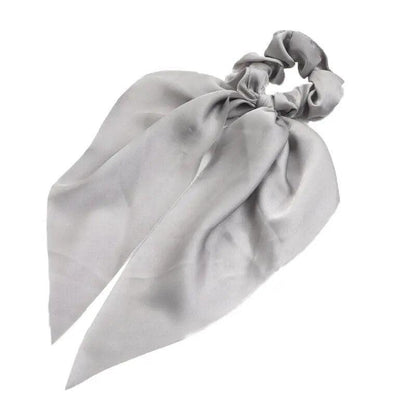 Chiffon Ponytail Scarf Bow Elastic Hair Rope Tie Scrunchies Ribbon Hair Bands - 2