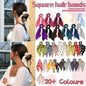 Chiffon Ponytail Scarf Bow Elastic Hair Rope Tie Scrunchies Ribbon Hair Bands - 15