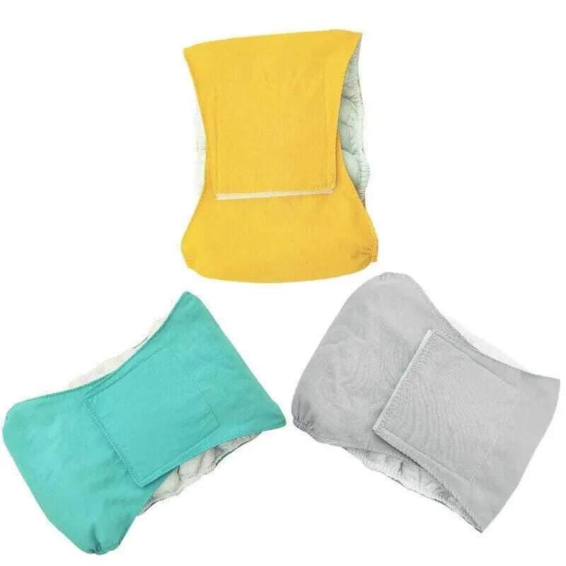 XS Male Dog Puppy Nappy Diaper Belly Wrap Band Sanitary Pants Underpants - Green