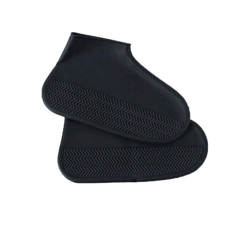 Shoe Cover Waterproof Silicone Non Slip Rain Water Rubber Foot Boot Overshoe M Size - Yellow