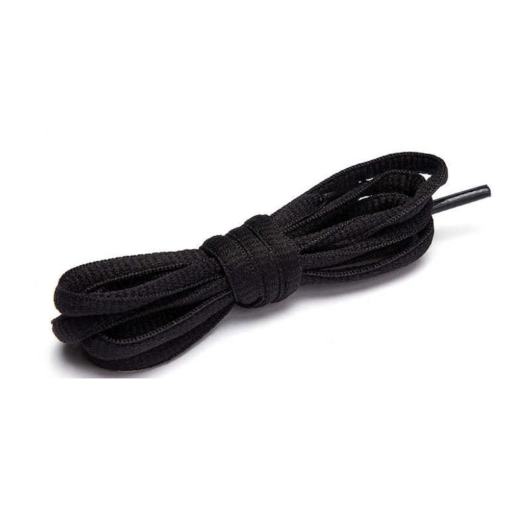 Shoelaces Colorful Coloured Flat Round Oval Bootlace Sneaker Shoe Laces - Round-Red