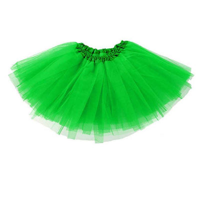 Womens Tulle Tutu Skirt Dressup Party Costume Ballet  Dance Wear - Rose red
