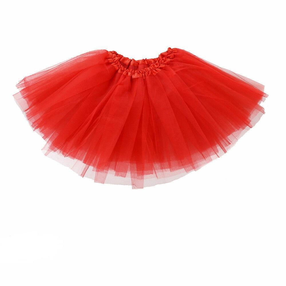 Girls Tutu Skirt Princess Dressup Party Costume Ballet Dancewear - Green