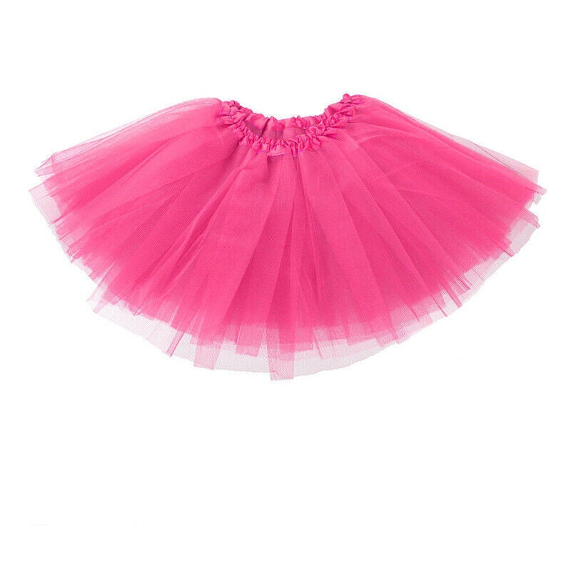 Girls Tutu Skirt Princess Dressup Party Costume Ballet Dancewear - Green