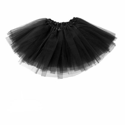 Girls Tutu Skirt Princess Dressup Party Costume Ballet Dancewear - Red