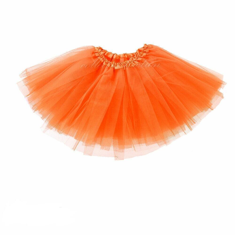Girls Tutu Skirt Princess Dressup Party Costume Ballet Dancewear - Red