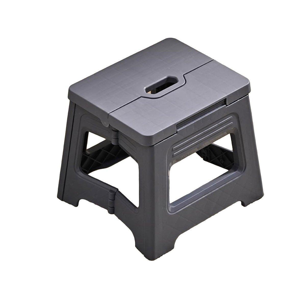 Portable Adjustable Folding Plastic Stool Retractable Outdoor Fishing Chair - Pink