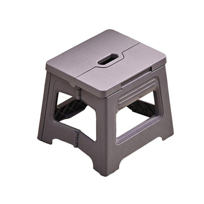 Portable Adjustable Folding Plastic Stool Retractable Outdoor Fishing Chair - Pink