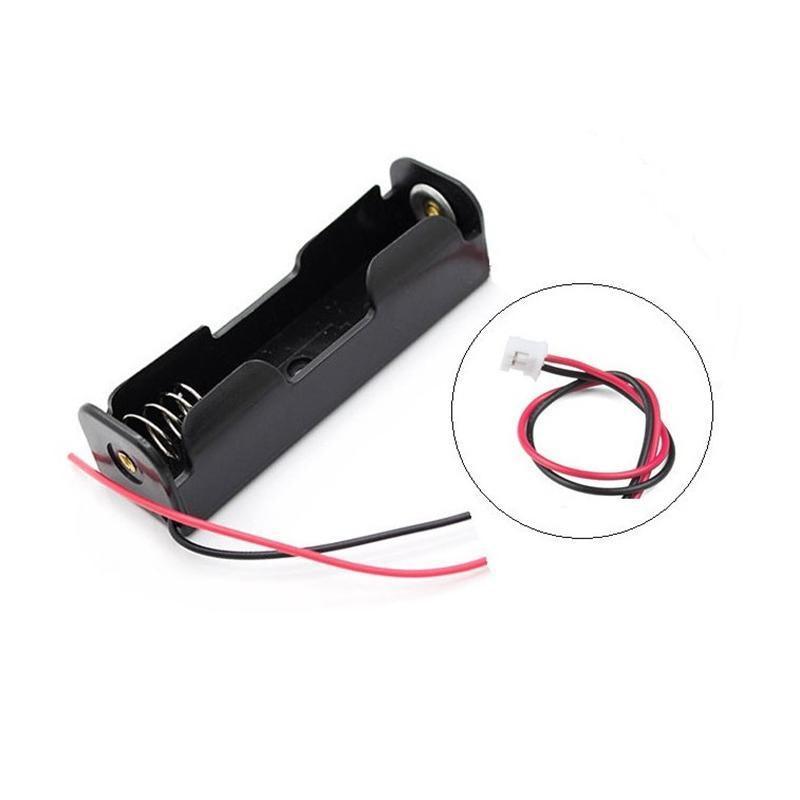 8 Pack 18650 Single Battery Holder Case Rechargeable 18650 Wire Lead Lithium