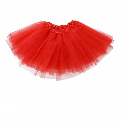 Girls Tutu Skirt Princess Dressup Party Costume Ballet Dancewear - Light Purple