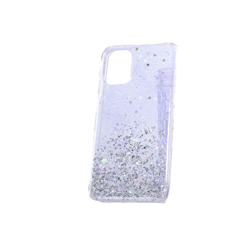 For Samsung Galaxy S20 Fe S21 Ultra S20 Shockproof Bling Glitter Soft Case Purple - For Samsung Note20