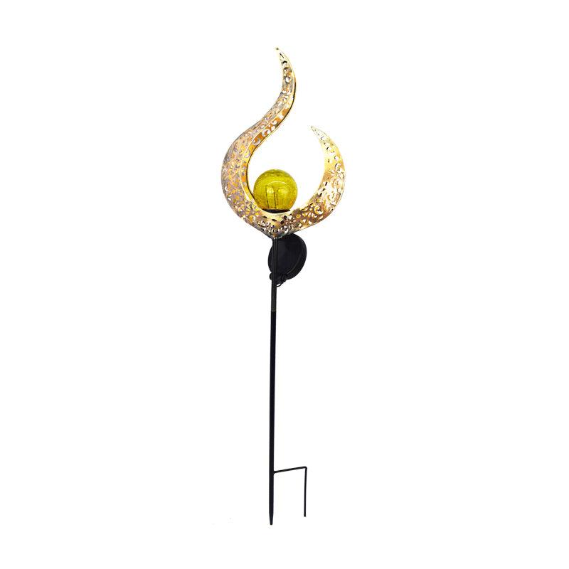 Solar Lights LED Garden Decor Outdoor Path Lights Lawn Light Lantern Lamp - 1X Sun