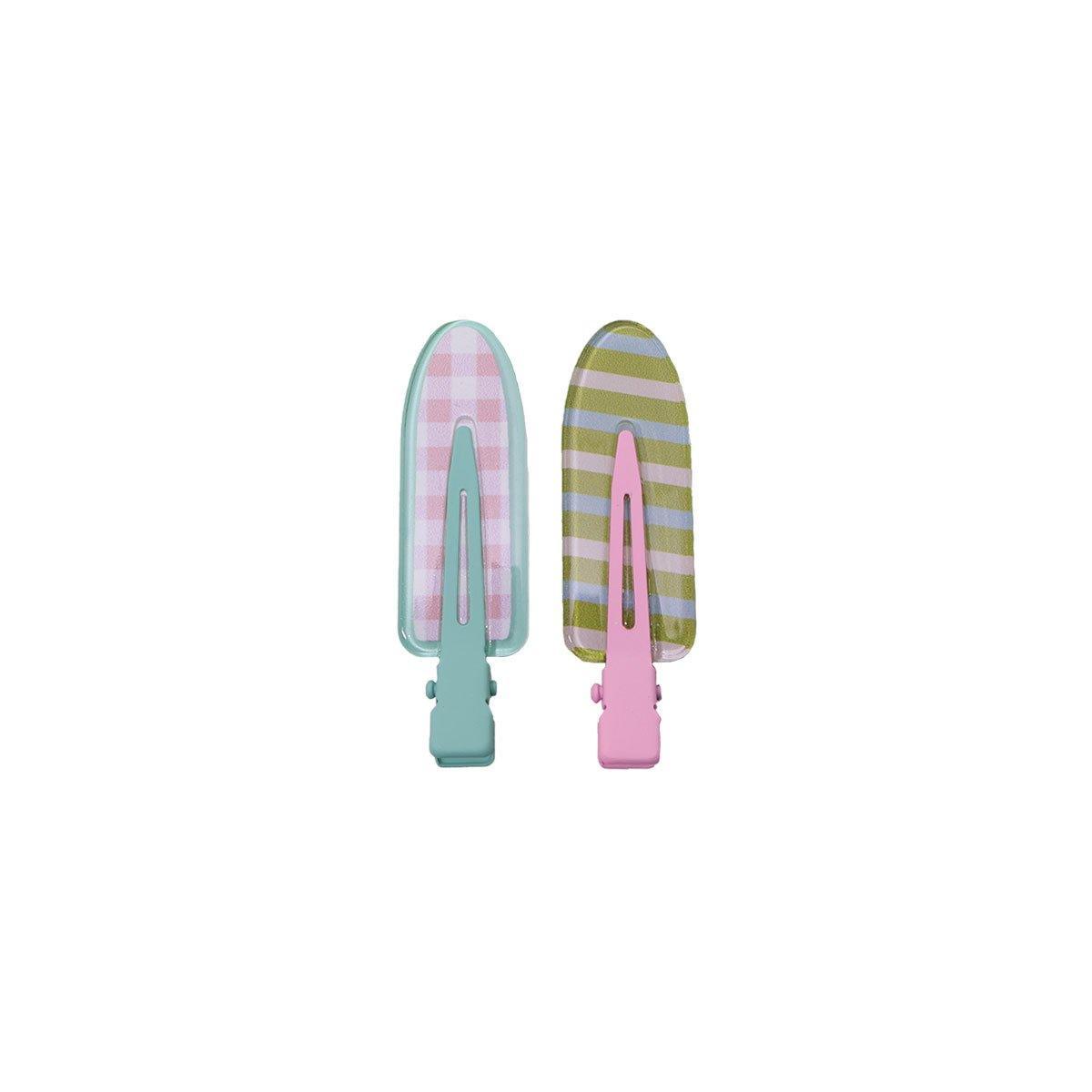 2PCS Juice Series Hair Clip Makeup Hair Accessories Colourful Hair Barrettes - Bobo