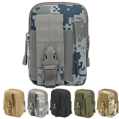 Tactical Waist Bag Utility Military Wallet Pack Belt Molle Multi Purpose Pouch - Air Force