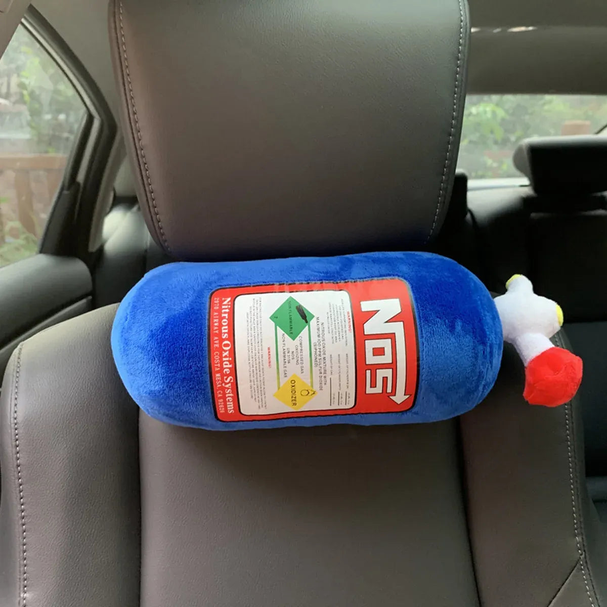 Car Neck Pillow Headrest Cushion Lumbar Support Throw Pillow For Seat Driving - Pillow