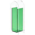 Creative Transparent Acrylic Vase Flower Ornament Dried Floral Display Tank - Green