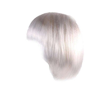 Short Bob Wig with Bangs for Women Synthetic Cosplay Party Hair in 14 Colours - Green