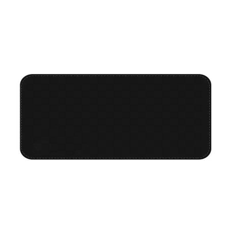 Large Leather Gaming Mouse Pad Waterproof Desk Keyboard Mat 120 x 60cm - Wine Red