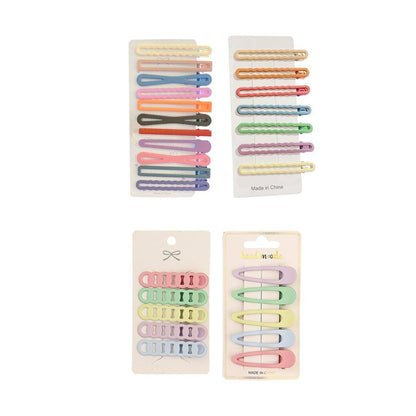 Clip Alloy Duckbill Clip Korean Style Hair Clip Female Hairpin Hair Accessories - D