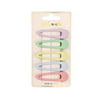 Clip Alloy Duckbill Clip Korean Style Hair Clip Female Hairpin Hair Accessories - D