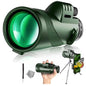 High Power Hd Monocular With Night Vision - 40X60