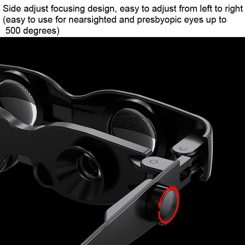 Adjustable Focus Fishing Binoculars with Tricolour Lens - 3x Magnification