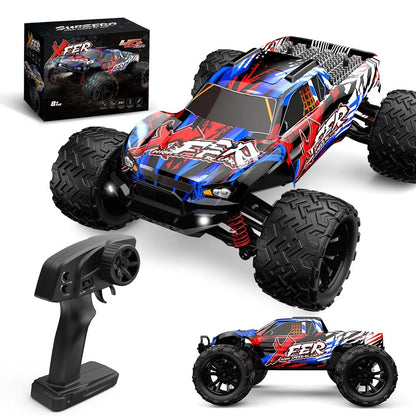 High Speed 1 16 Rc 4wd Car - Full Scale - Red