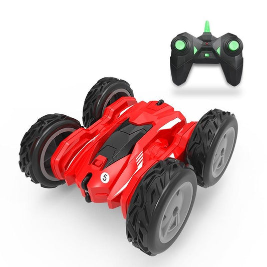 High-speed Double-sided Rc Car for Stunts and Off-road Tumbling - Red