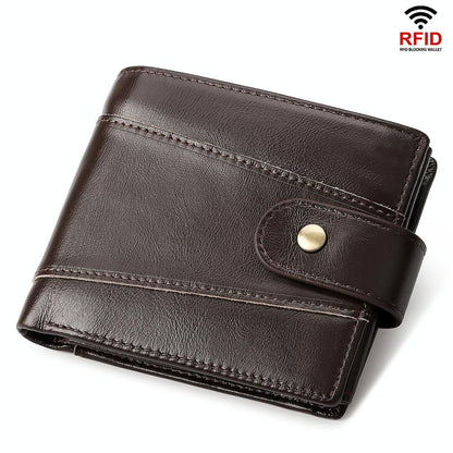 Men Multi-card Anti-magnetic Wallet - Compact Design