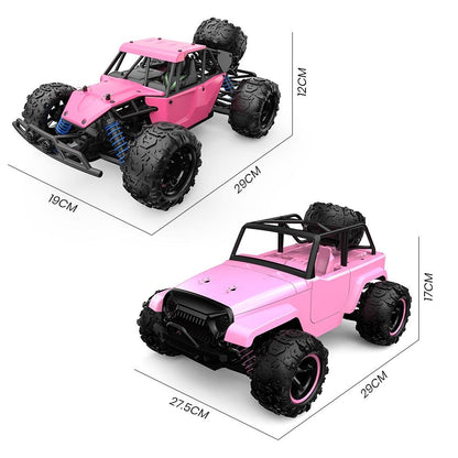 High Speed 4wd Rc Car - 1 18 Scale - Black