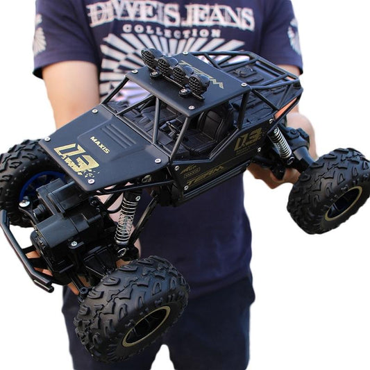 Off-road Climbing Car with 2.4ghz Remote Control and Double Motors - Black