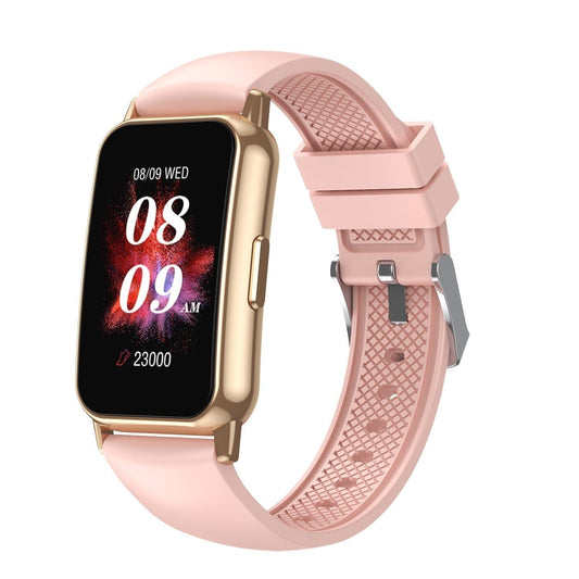 1.47 Inch Waterproof Smart Watch Heart Rate & Blood Pressure Support - Pink