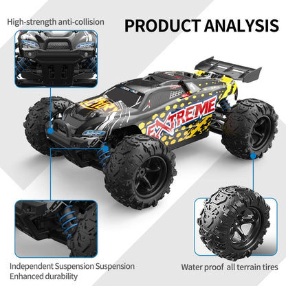 High Speed 4wd Rc Car - 1 18 Scale - Blue