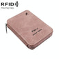 Rfid-blocking Travel Document Pouch - Pink