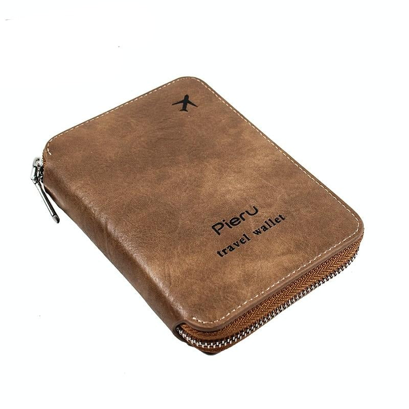 Rfid-blocking Travel Document Pouch - Pink