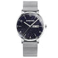 Starry Sky Pattern Quartz Watch for Men - Simple & Luminous - White Net White Shell White Nails
