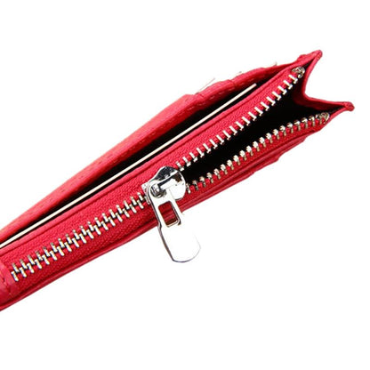 Leather Rfid Blocking Card Holder Wallet - Cowhide - Coffee