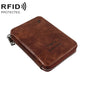 Rfid-blocking Travel Document Pouch - Coffee