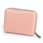 Leather Rfid Wallet - Sleek and Secure - Pink