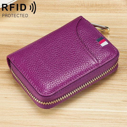 Multi Card Rfid Ladies Wallet - Purple