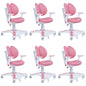 6x Ergonomic Children Kids Study Chairs Height Adjustable - Pink