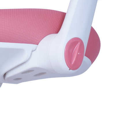 6x Ergonomic Children Kids Study Chairs Height Adjustable - Pink