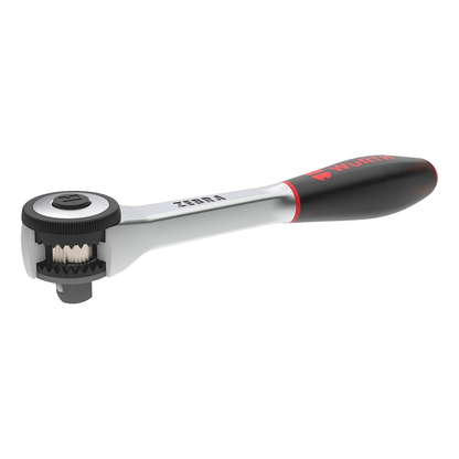 Wurth 3/8" Reversible Ratchet Wrench 360° Twist Handle Chrome Vanadium 175mm DIN 3122