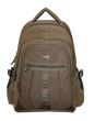 FIB Washed Canvas Backpack Bag in Khaki
