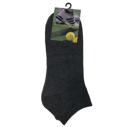 24x COTTON ANKLE SOCKS Sport Low Cut Mens Womens Running  BULK Anklet - Mixed Colour Pack - 6-11