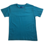 KIDS PLAIN T SHIRT Childrens Child 100% COTTON Boys Girls Basic Blank Tee Top - Bright Mint - 10
