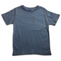 KIDS PLAIN T SHIRT Childrens Child 100% COTTON Boys Girls Basic Blank Tee Top - Sky Blue - 4